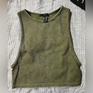 Forever 21 Cropped Halter Top
